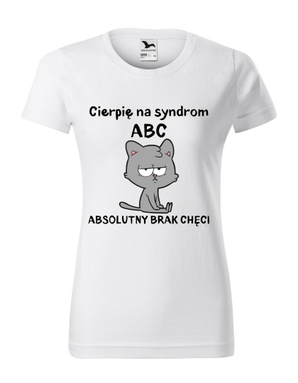 Cierpię na syndrom ABC (damska)