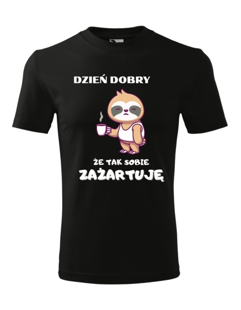 Dzień dobry, że tak sobie zażartuje (męska)