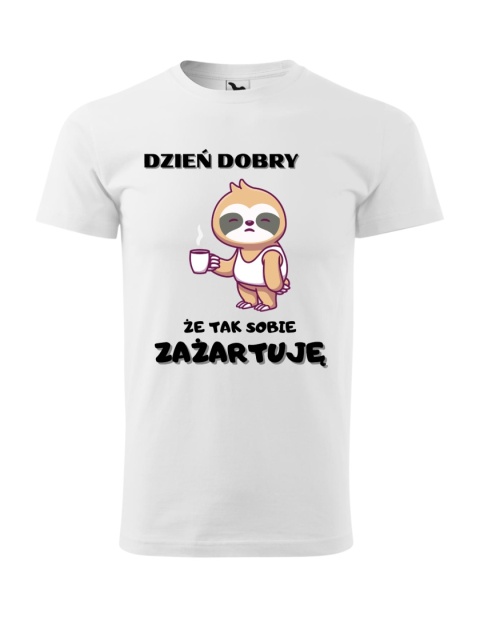 Dzień dobry, że tak sobie zażartuje (męska)