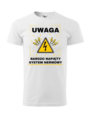 Uwaga napięty system nerwowy (męska)