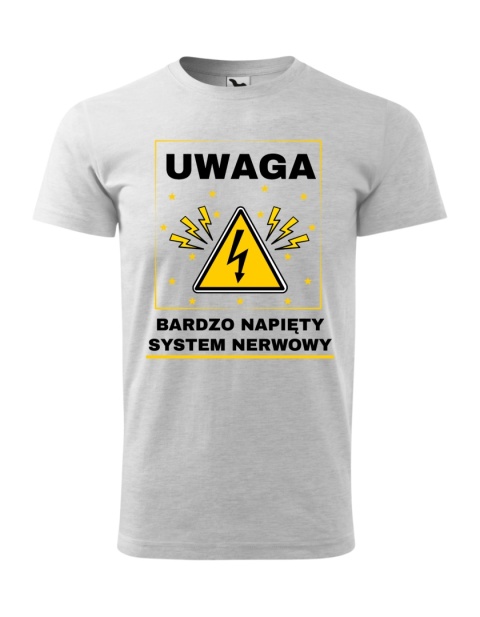Uwaga napięty system nerwowy (męska)