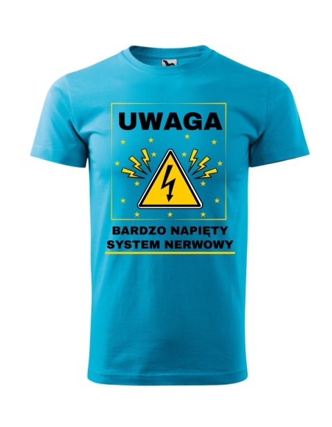 Uwaga napięty system nerwowy (męska)
