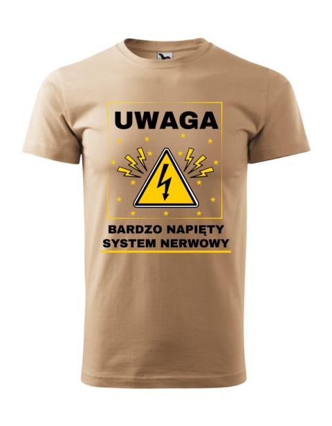 Uwaga napięty system nerwowy (męska)