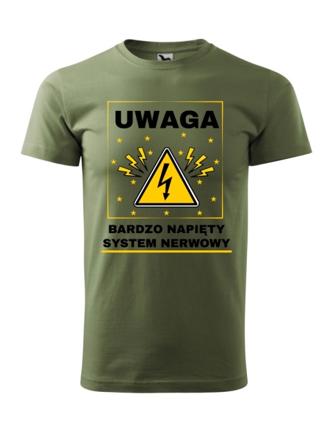 Uwaga napięty system nerwowy (męska)