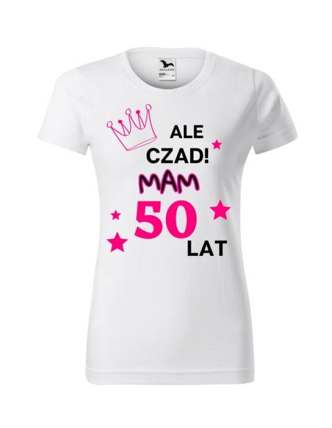 Koszulka urodzinowa - "Ale czad mam .... lat" damska