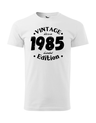 Koszulka urodzinowa - Vintage Edition (rok urodzenia)