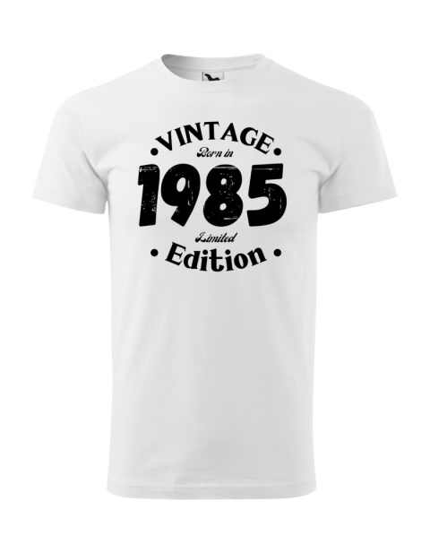 Koszulka urodzinowa - Vintage Edition (rok urodzenia)