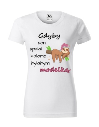 Gdyby sen spalał kalorie byłabym modelką