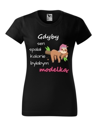 Gdyby sen spalał kalorie byłabym modelką