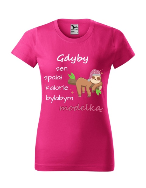 Gdyby sen spalał kalorie byłabym modelką