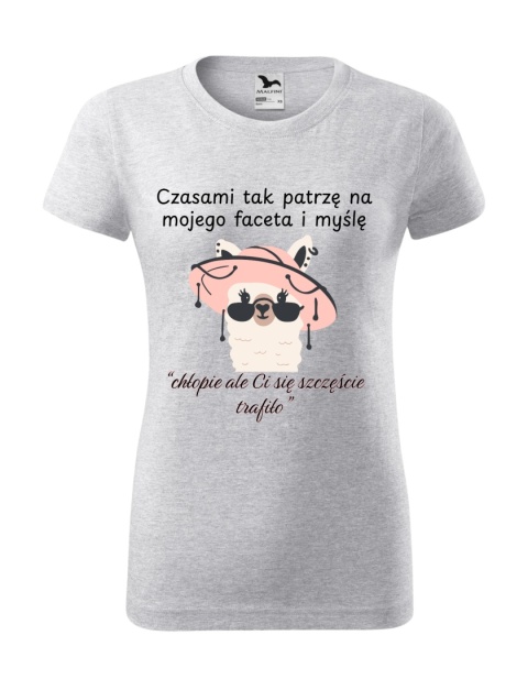 Czasami tak patrze na mojego faceta i myśle "chłopie ale Ci sie szczęście trafiło"