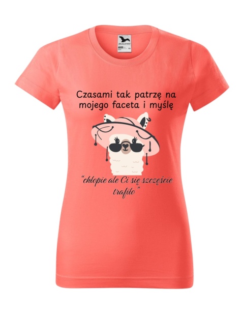 Czasami tak patrze na mojego faceta i myśle "chłopie ale Ci sie szczęście trafiło"