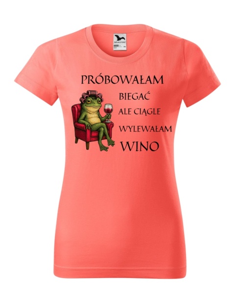 Próbowałam biegać, ale ciągle wylewałam wino