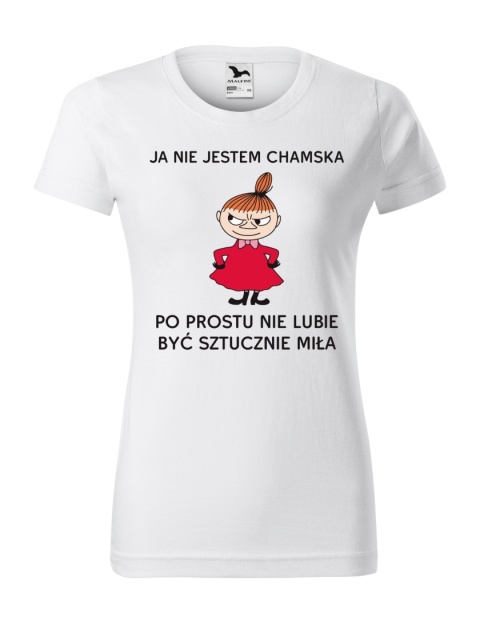 Nie jestem chamska, nie lubie być sztucznie miła Mała Mi