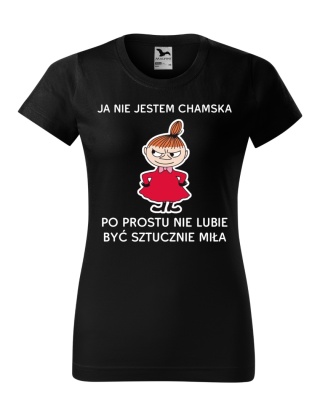 Nie jestem chamska, nie lubie być sztucznie miła Mała Mi