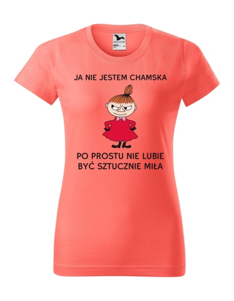 Nie jestem chamska, nie lubie być sztucznie miła Mała Mi