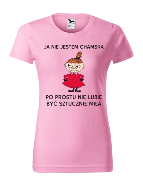 Nie jestem chamska, nie lubie być sztucznie miła Mała Mi
