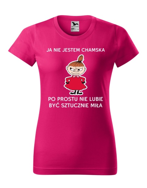 Nie jestem chamska, nie lubie być sztucznie miła Mała Mi