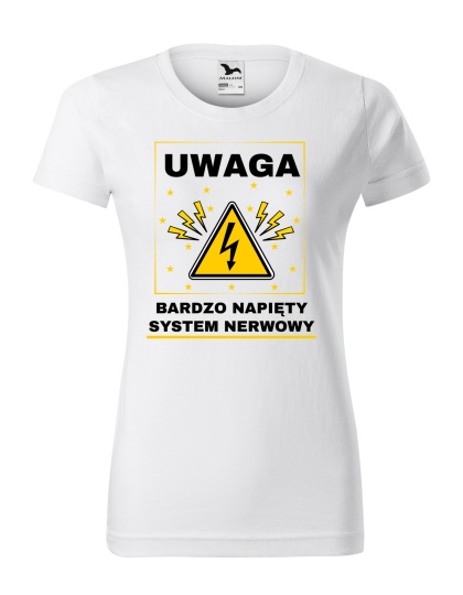 Uwaga napięty system nerwowy (damska)