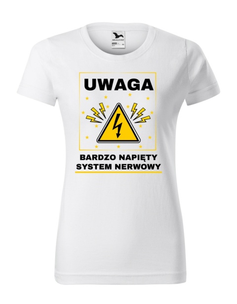Uwaga napięty system nerwowy (damska)