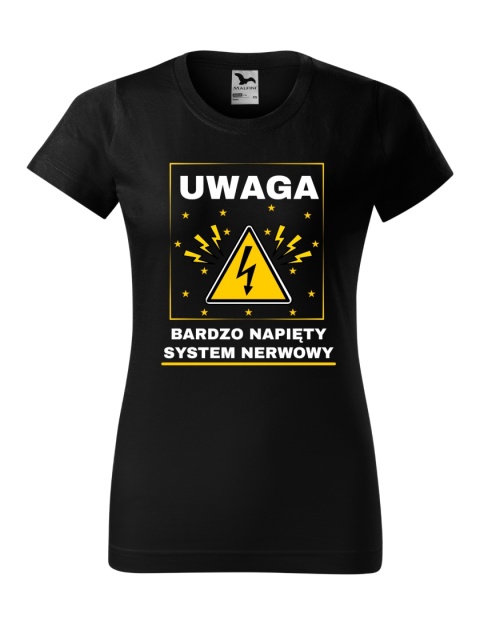 Uwaga napięty system nerwowy (damska)