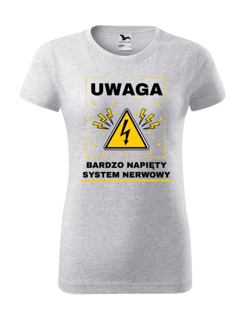 Uwaga napięty system nerwowy (damska)