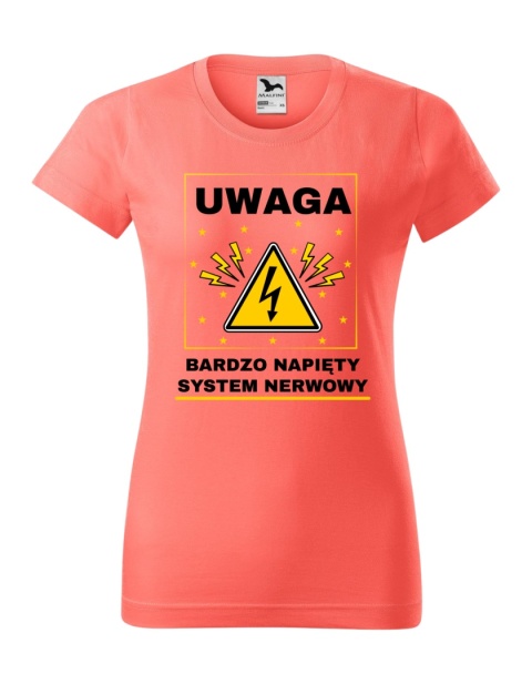 Uwaga napięty system nerwowy (damska)