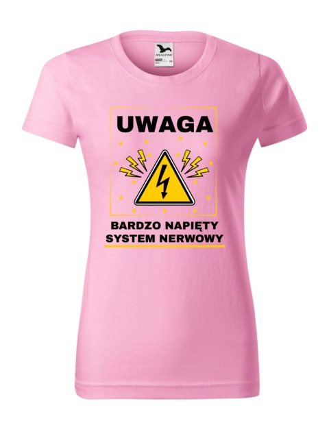 Uwaga napięty system nerwowy (damska)