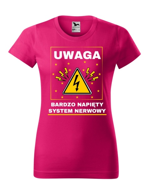 Uwaga napięty system nerwowy (damska)
