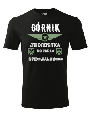 Barbórka - Koszulka dla Górnika - Górnik jednostka do zadań specjalnych