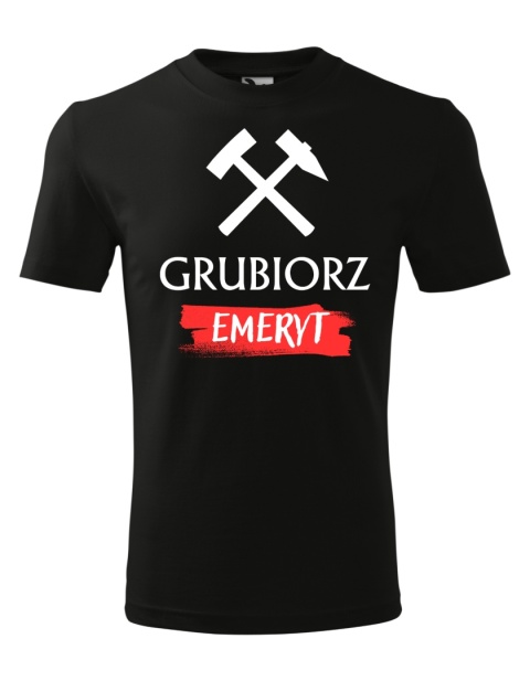 Barbórka - Koszulka dla Górnika - Grubiorz emeryt