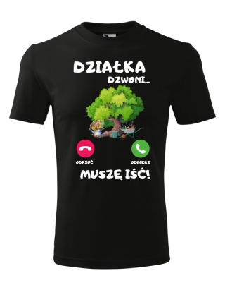 Działka dzwoni, muszę iść