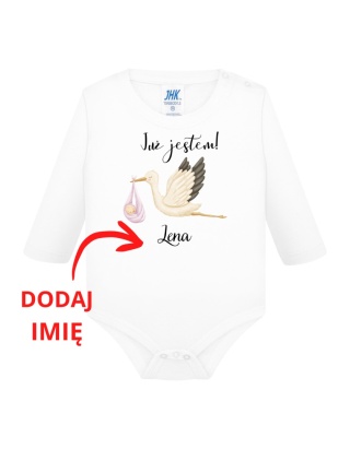 Już jestem (+imię) dziewczynka