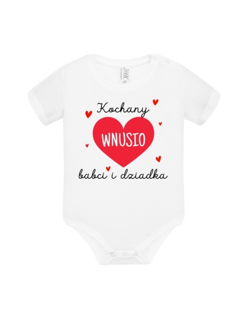 Kochany wnusio babci i dziadka (body)