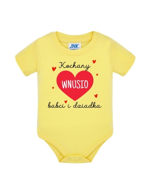 Kochany wnusio babci i dziadka (body)