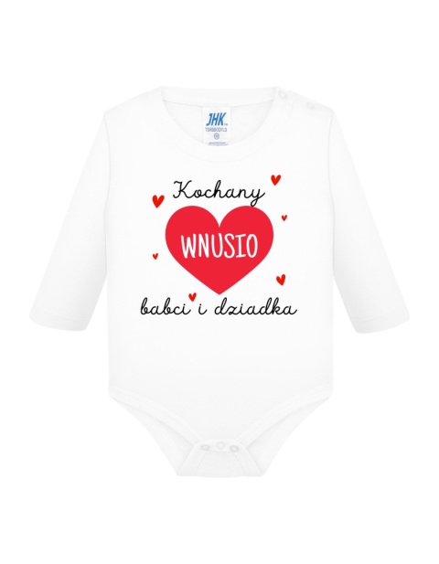 Kochany wnusio babci i dziadka (body)