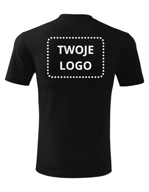 Koszulka z logo firmy DRUK CYFROWY (przód i tył)