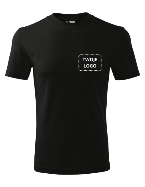 Koszulka z logo firmy DRUK CYFROWY (przód i tył)