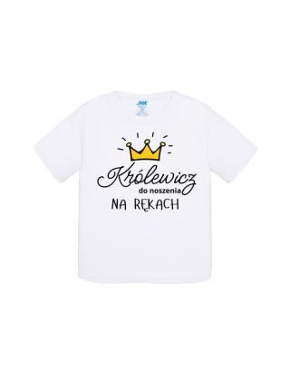 Królewicz do noszenia na rękach (koszulka)