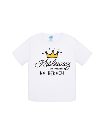 Królewicz do noszenia na rękach (koszulka)
