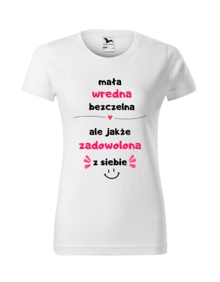 Mała, wredna, bezczelna... Ale jakże zadowolona z siebie