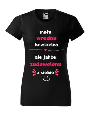 Mała, wredna, bezczelna... Ale jakże zadowolona z siebie