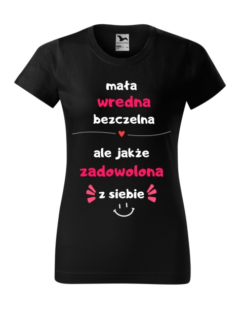 Mała, wredna, bezczelna... Ale jakże zadowolona z siebie