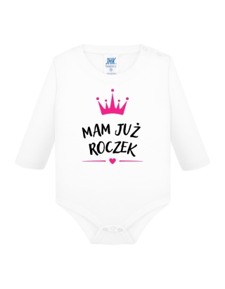 Mam już roczek (body) chłopiec dziewczynka