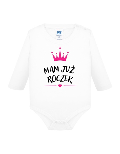 Mam już roczek (body) chłopiec dziewczynka