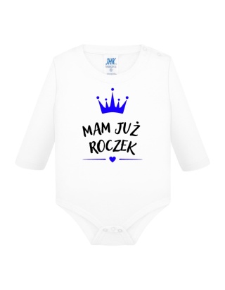 Mam już roczek (body) chłopiec dziewczynka