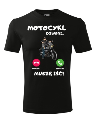 Motocykl dzwoni, muszę iść