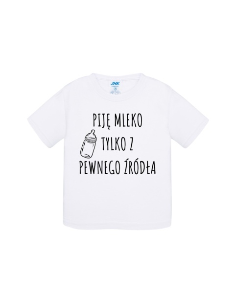 Piję mleko tylko z pewnego źródła (koszulka)