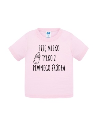 Piję mleko tylko z pewnego źródła (koszulka)