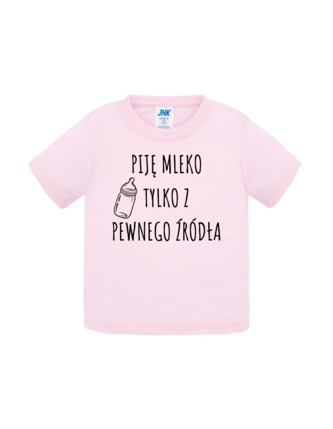 Piję mleko tylko z pewnego źródła (koszulka)